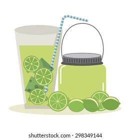 delicious drink design, vector illustration eps10 graphic 
