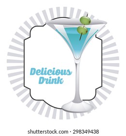 delicious drink design, vector illustration eps10 graphic 