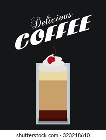 delicious drink design, vector illustration eps10 graphic 