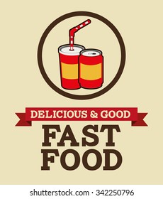 delicious drink design, vector illustration eps10 graphic 
