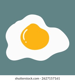 delicious egg cartoon illustration design