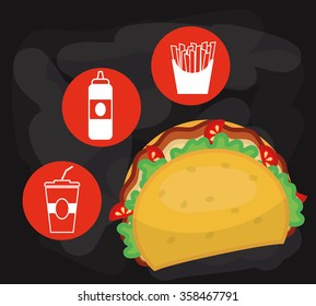 Delicious fast food