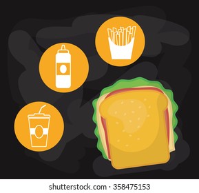 Delicious fast food