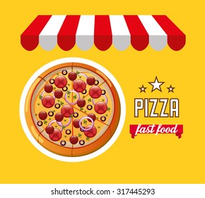 delicious fast food design, vector illustration eps10 graphic 