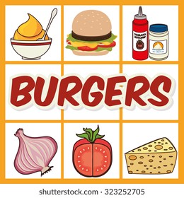 delicious fast food design, vector illustration eps10 graphic 