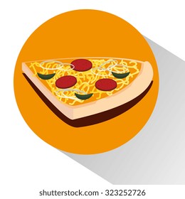 delicious fast food design, vector illustration eps10 graphic 