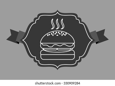 delicious fast food design, vector illustration eps10 graphic 