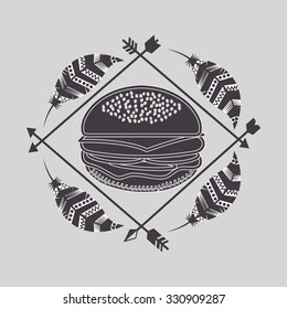 delicious fast food design, vector illustration eps10 graphic 