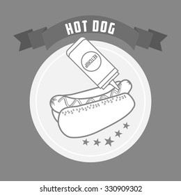 delicious fast food design, vector illustration eps10 graphic 