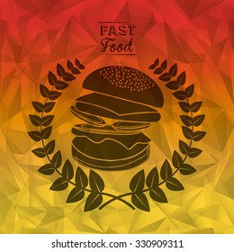 delicious fast food design, vector illustration eps10 graphic 