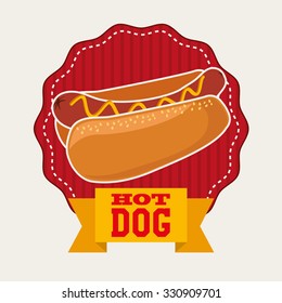delicious fast food design, vector illustration eps10 graphic 