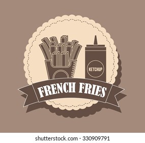 delicious fast food design, vector illustration eps10 graphic 