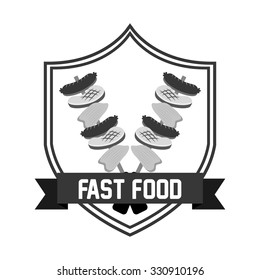 delicious fast food design, vector illustration eps10 graphic 