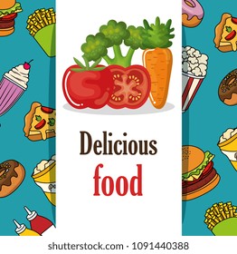 delicious fast food menu