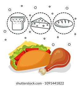 delicious fast food menu