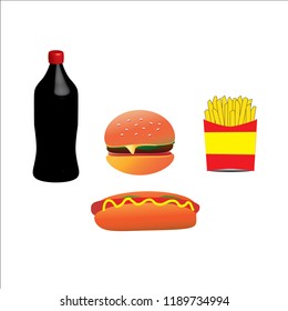 Delicious Fast Food Vectors