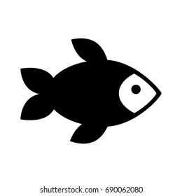 delicious fish isolated icon