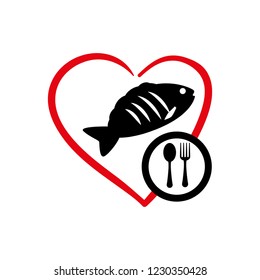 delicious fish meat seafood