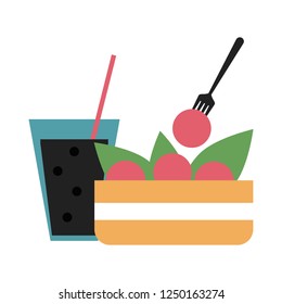 Delicious food concept