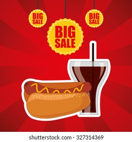 delicious food design, vector illustration eps10 graphic 