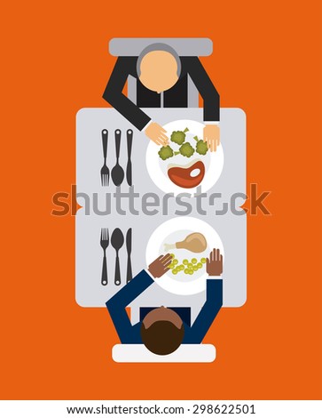 delicious food design, vector illustration eps10 graphic 