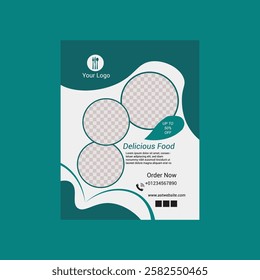 Delicious Food Flyer Template Design   