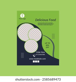 Delicious Food Flyer Template Design   