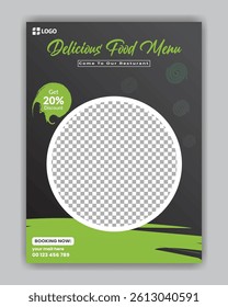 Delicious Food Menu with a 20 Discount Offer