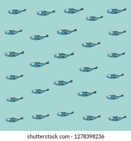 delicious food pattern cartoon