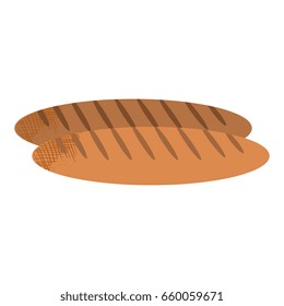delicious french bread icon