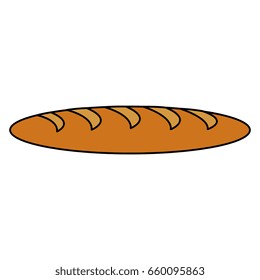 delicious french bread icon