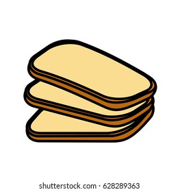 delicious fresh bakery slice bread