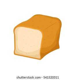 Delicious and fresh bread icon vector illustration graphic design
