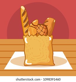 Delicious and fresh breads
