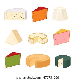 チーズ いろんな種類 のイラスト素材 画像 ベクター画像 Shutterstock