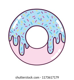 delicious fresh donut dessert food