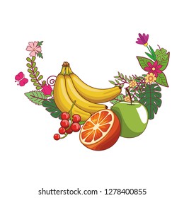 delicious and fresh fruit
