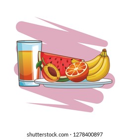 delicious and fresh fruit