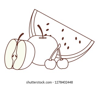 delicious and fresh fruit