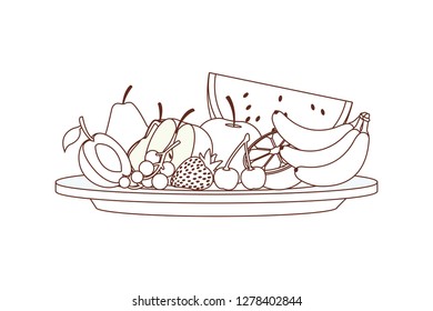 delicious and fresh fruit