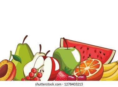 delicious and fresh fruit