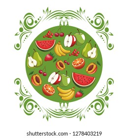 delicious and fresh fruit