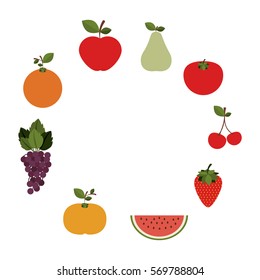 Delicious and fresh fruits