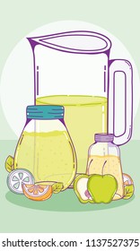 Delicious and fresh juice