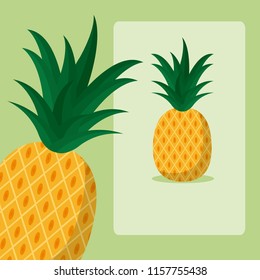 Delicious fruit cartoon