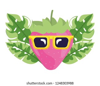 delicious fruit cartoon