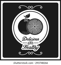 delicious fruit design, vector illustration eps10 graphic 