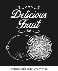 delicious fruit design, vector illustration eps10 graphic 