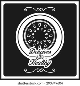 delicious fruit design, vector illustration eps10 graphic 