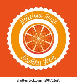 delicious fruit design, vector illustration eps10 graphic 